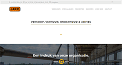 Desktop Screenshot of jako.nl
